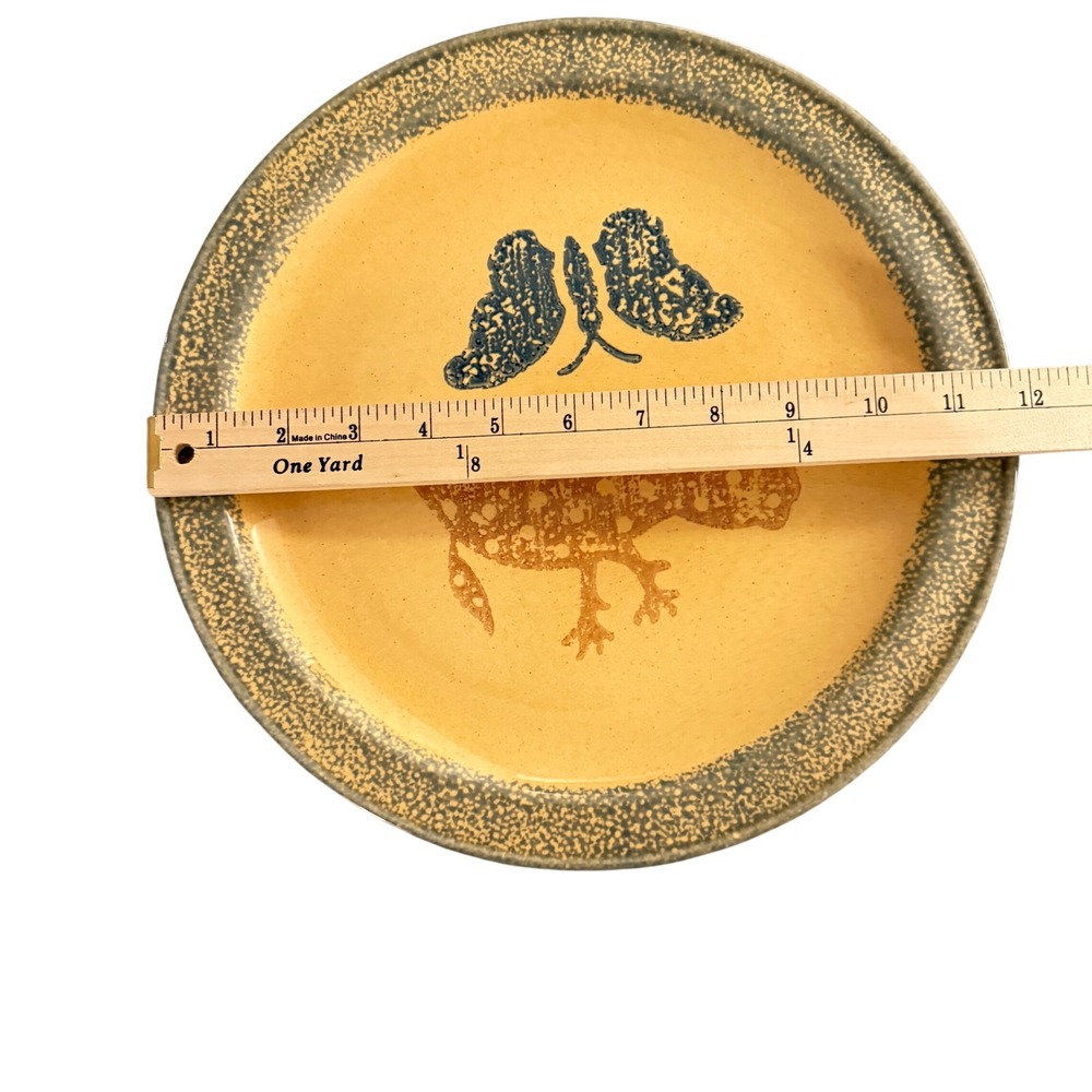 Vintage Pfaltzgraff 1983 American Collection Folk Art Charger Plate Bird 12 - Picture 5 of 7